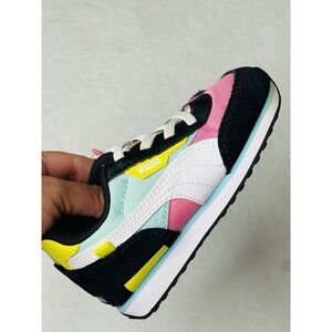 PUMA Kids Girls Future Rider Play On 'Sachet‎ Pink' 372349-13 Sneakers Shoes 9C